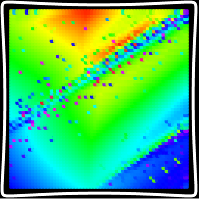 Curved Chaotic Map Bouncing Against Any Curve For Animation Desmos