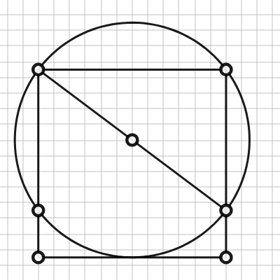 Diameter R Desmos