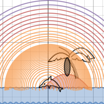 Ocean Scene 1 Desmos