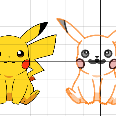 Desmos Art Pikachu | Desmos