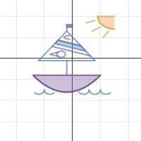 sailboat desmos art