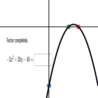 3.11 Factoring quadratics with a common factor | Desmos